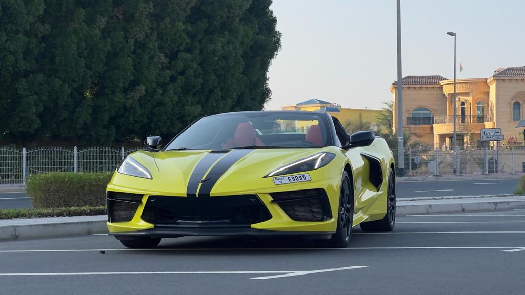 Chevrolet Corvette C8 Yellow