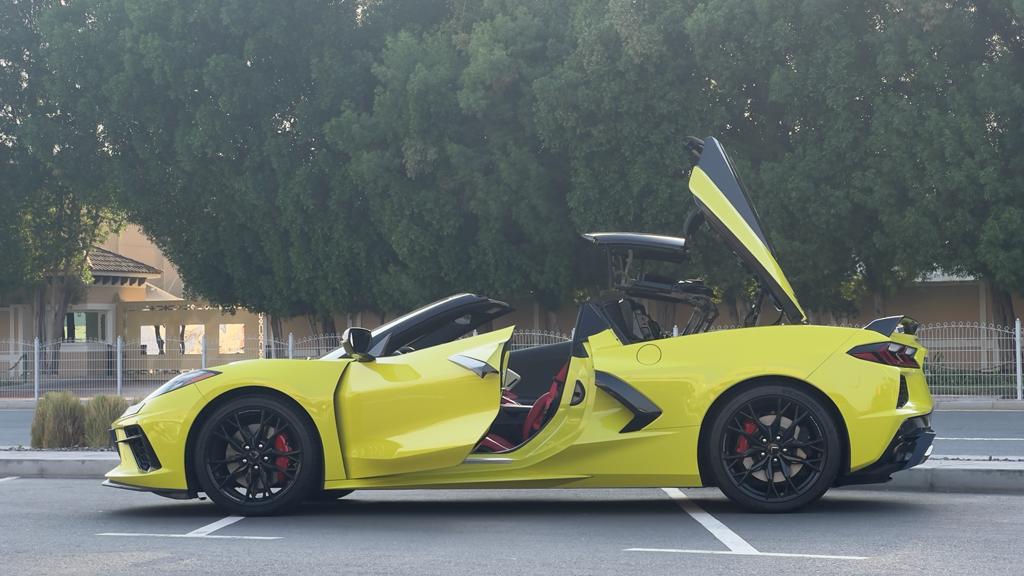 Chevrolet Corvette C8 Yellow