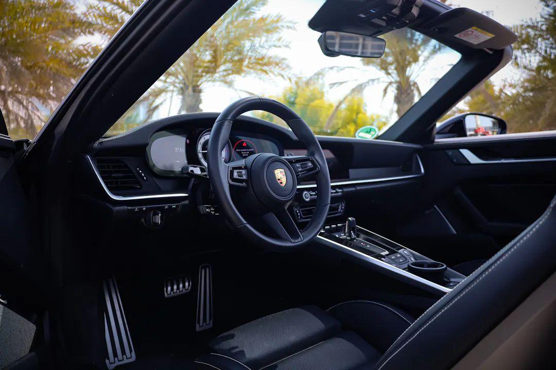 porsche 911 Turbo S Spider Black