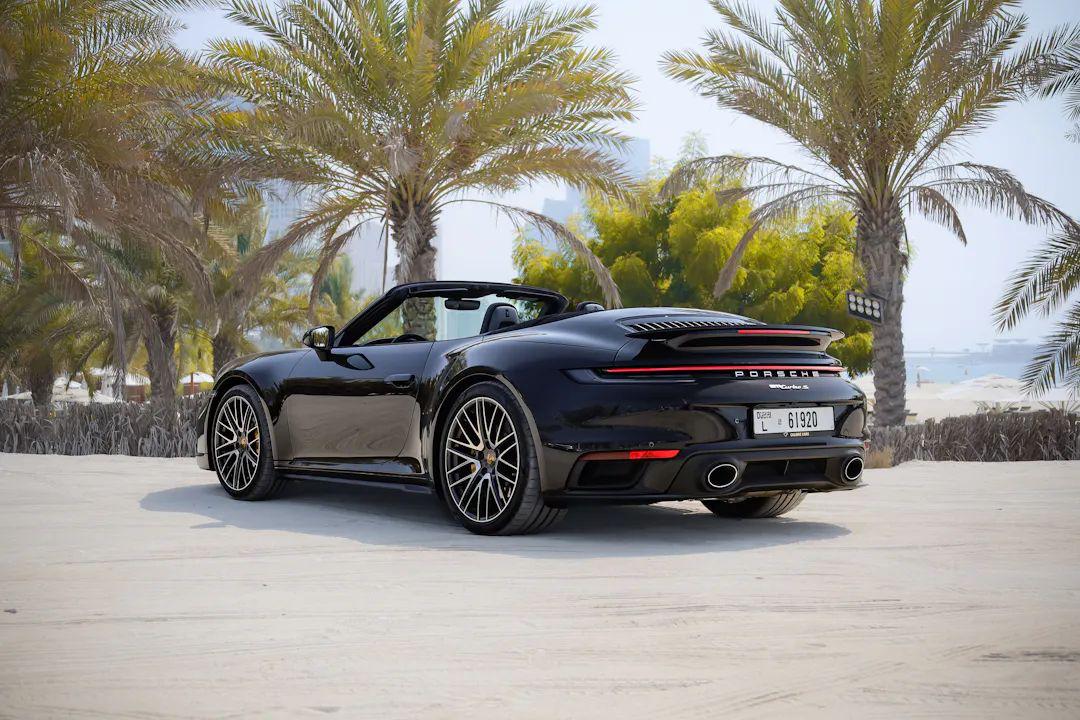 porsche 911 Turbo S Spider Black